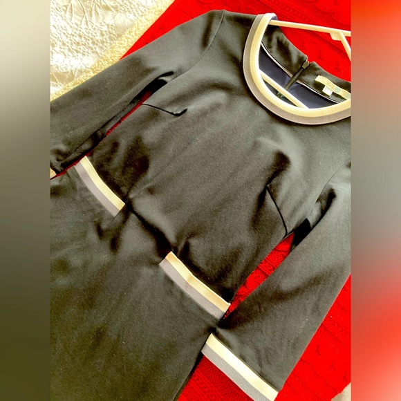 Boden Gloria 3/4 Sleeve Ponte Dress ~ Size 4L - Picture 3 of 5